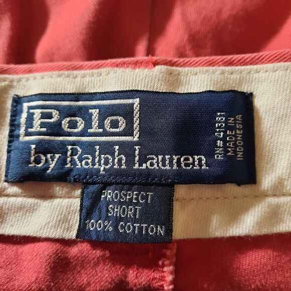 Polo Ralph Lauren Shorts Men's 34 Red‎ - Picture 3 of 5